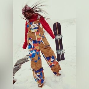 Free People Multicolor Ski Jacket